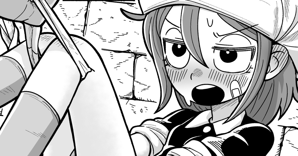 NSFW-HouseMaid Rena comic 5P（JP/EN）｜Numirechan｜pixivFANBOX