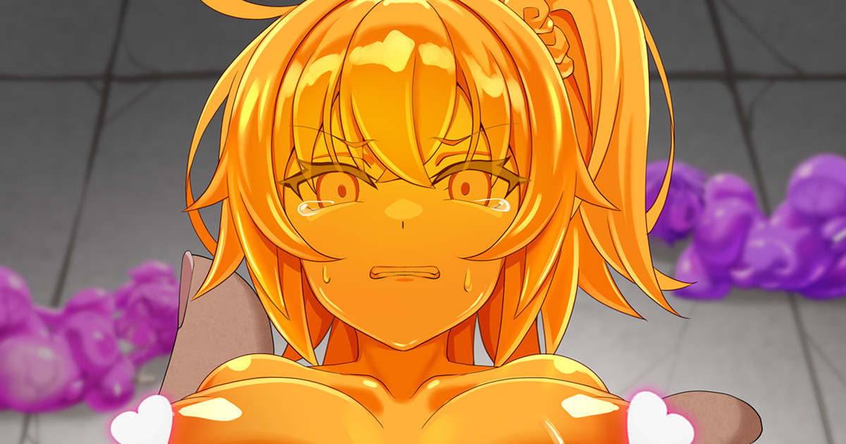 FGOのぐだ子のオナホ化。 マシュとリリスに続いて成すすべなく…という感じの落書き。