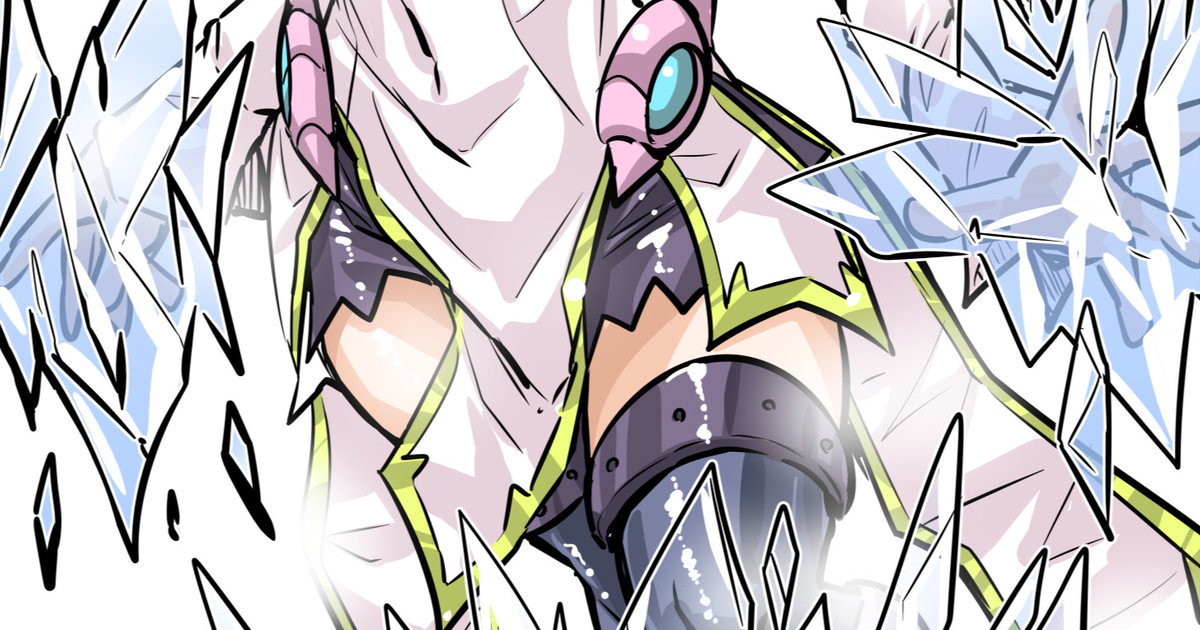 マユ氷漬け中(毎日カラーやられラクガキ92)