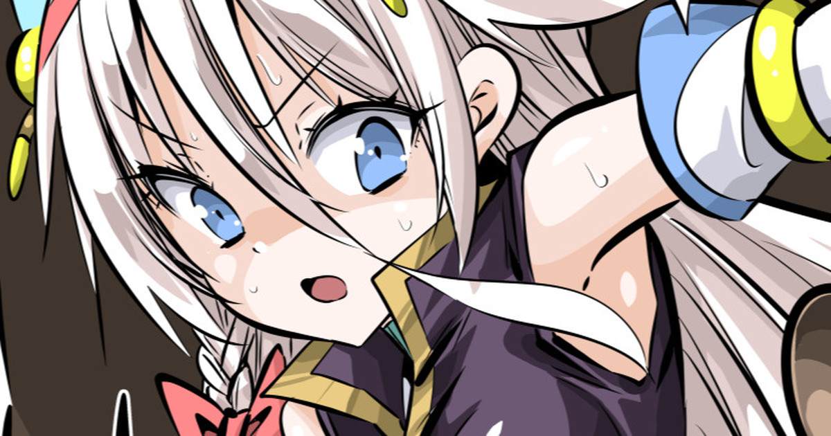 久遠の風を襲うチョコモンスター(毎日ヒロピン「イラスト2167」)