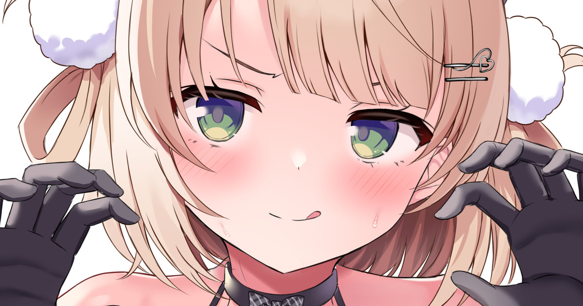 サキュバスuimm差分(×3 と没表情｜おにび｜pixivFANBOX