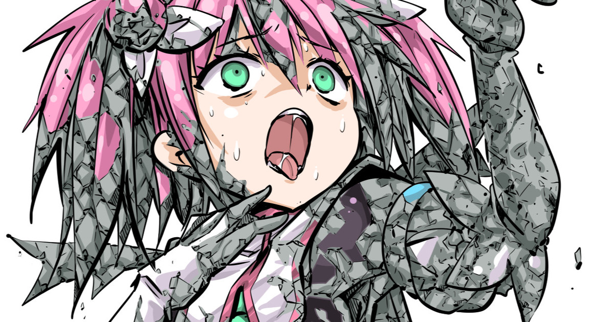 ほのか石化(毎日カラーやられラクガキ141)