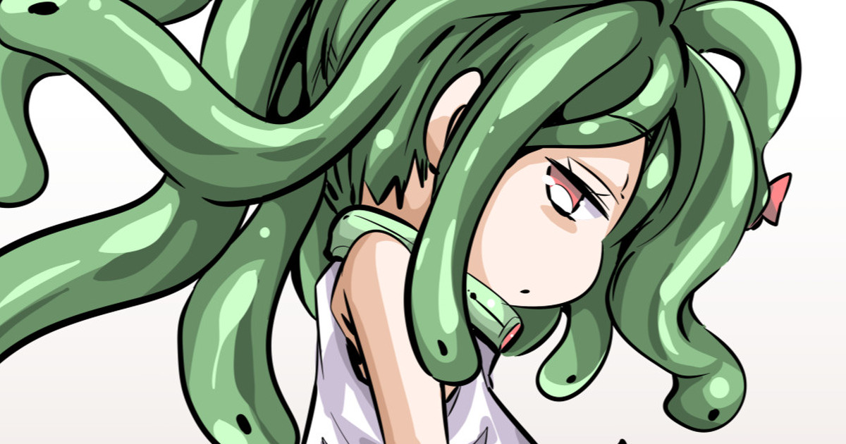 まりもに石化の牙(毎日カラーやられラクガキ170)