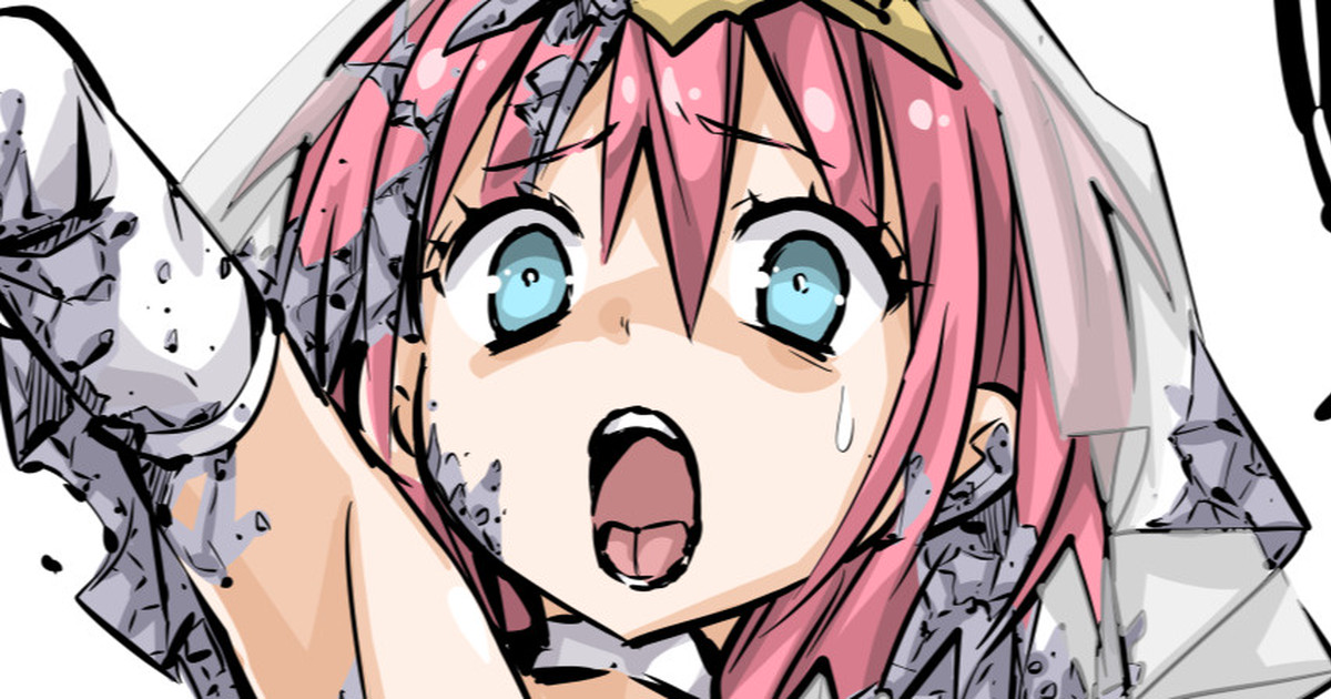 ドレス絵亜石化(毎日カラーやられラクガキ326)