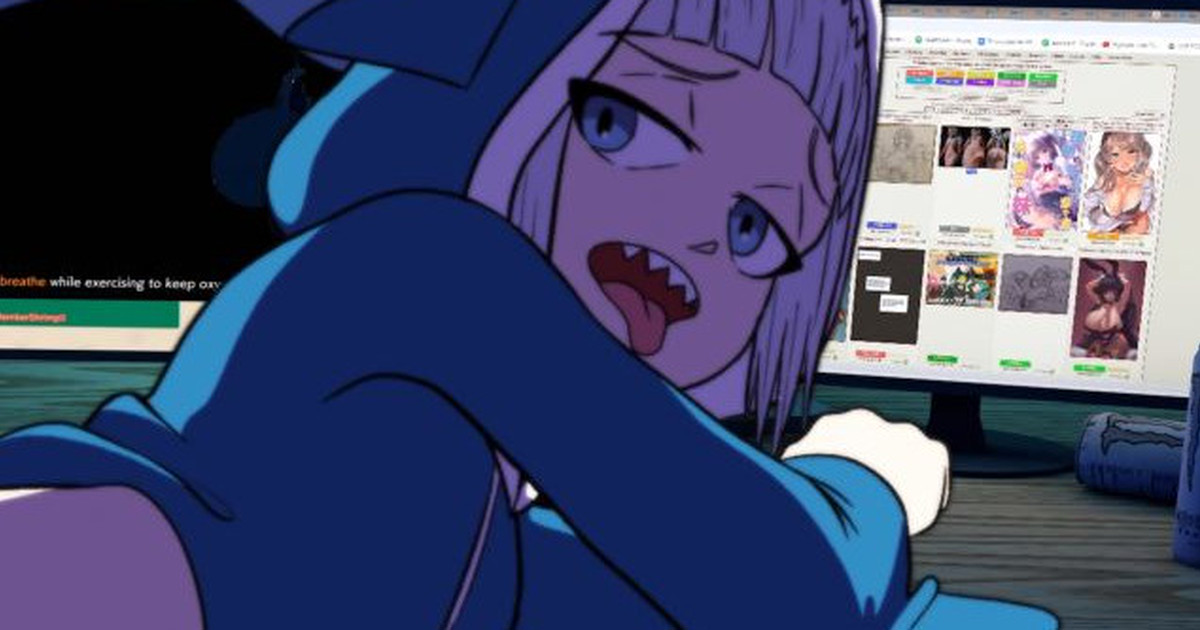 GURA LEWD ANIMATION FINISHED!｜Death By Lolis｜pixivFANBOX