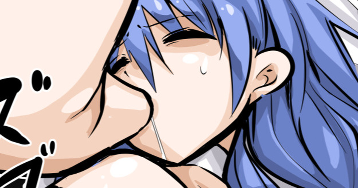 花嫁装備まりもに石化光線発射前(毎日カラーやられラクガキ376)