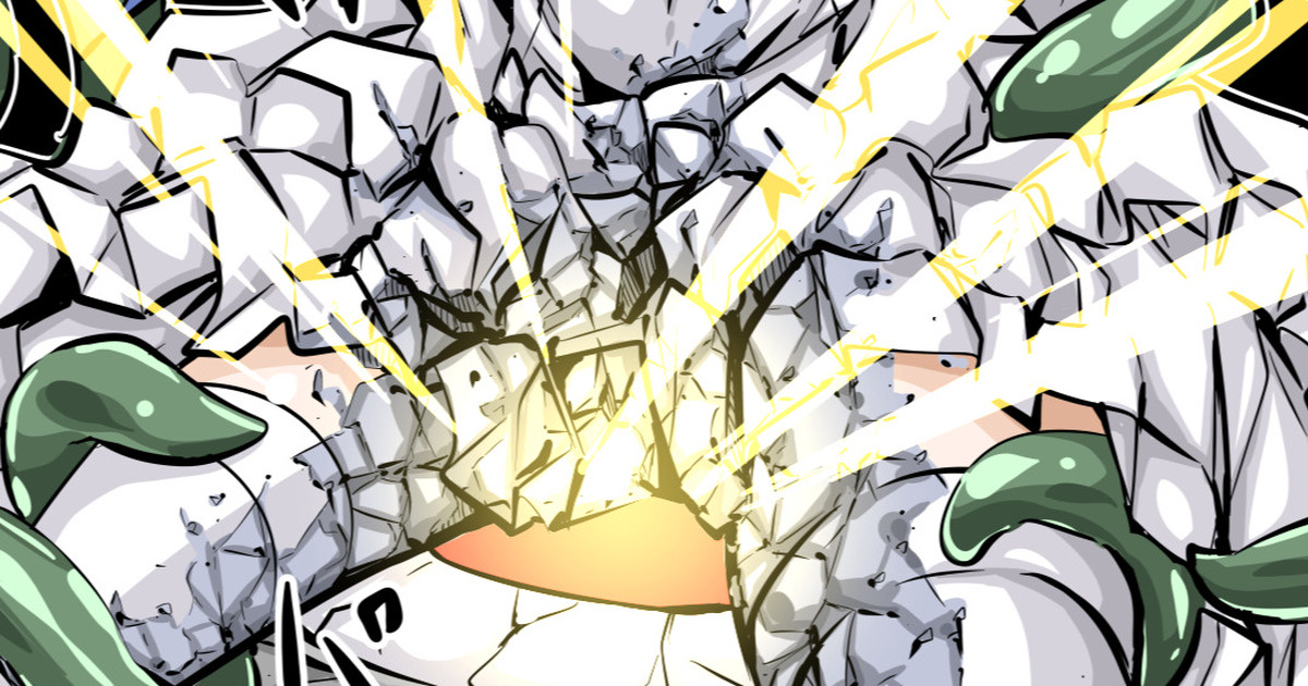 花嫁装備まりもに石化光線(毎日カラーやられラクガキ377)