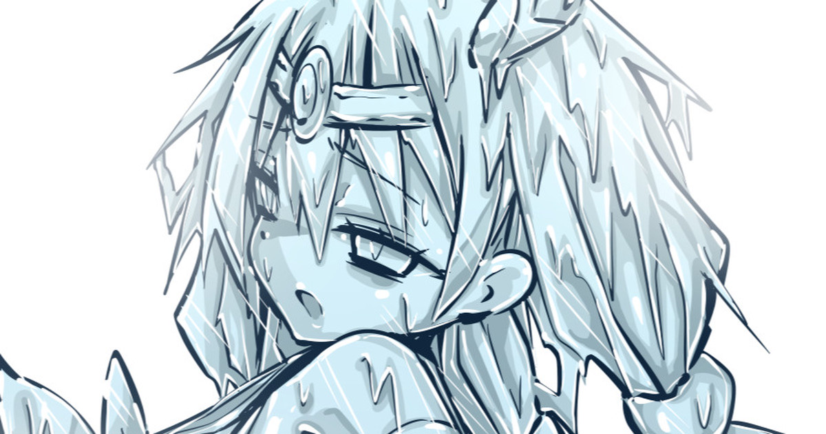 まりも氷漬け(毎日カラーやられラクガキ415)