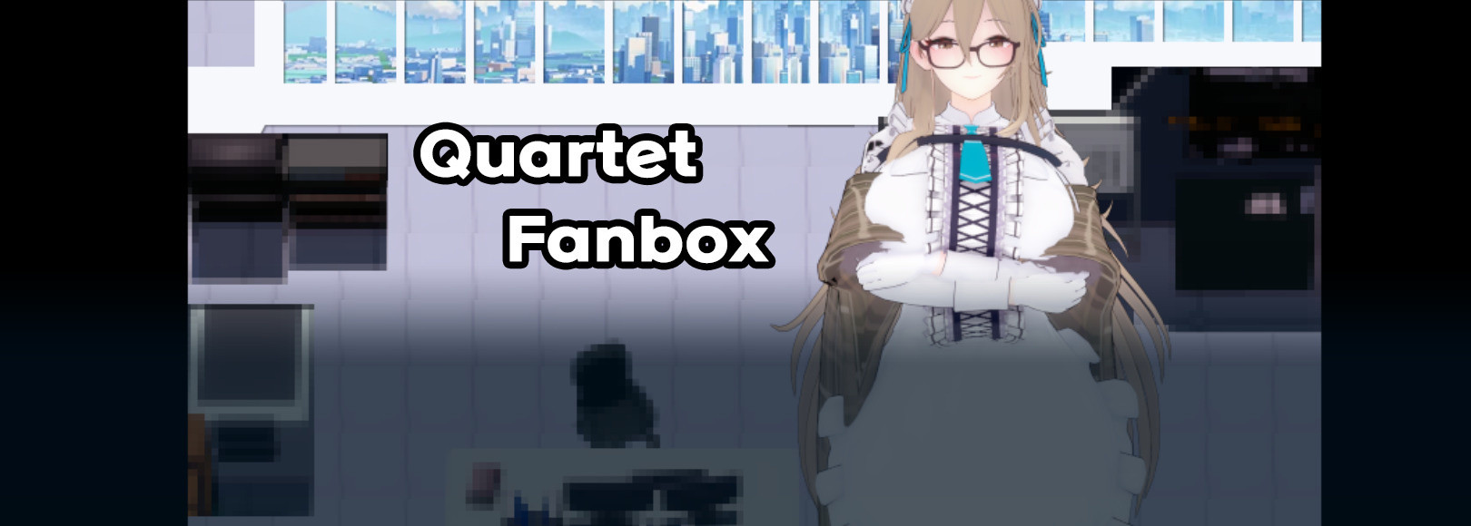 Fanbox banner for @quartet