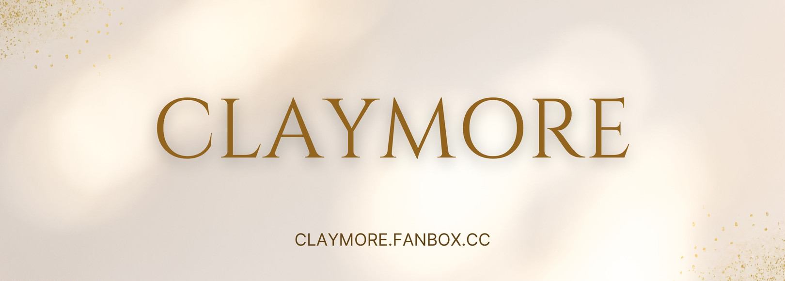 Fanbox banner for @claymore