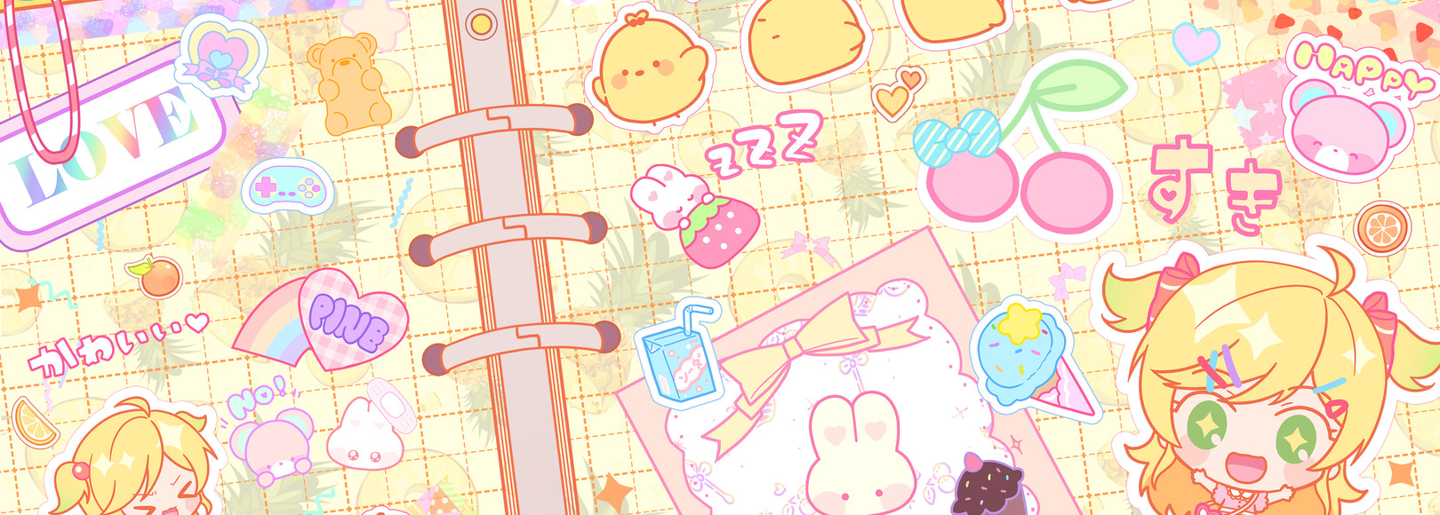 Fanbox banner for @pine