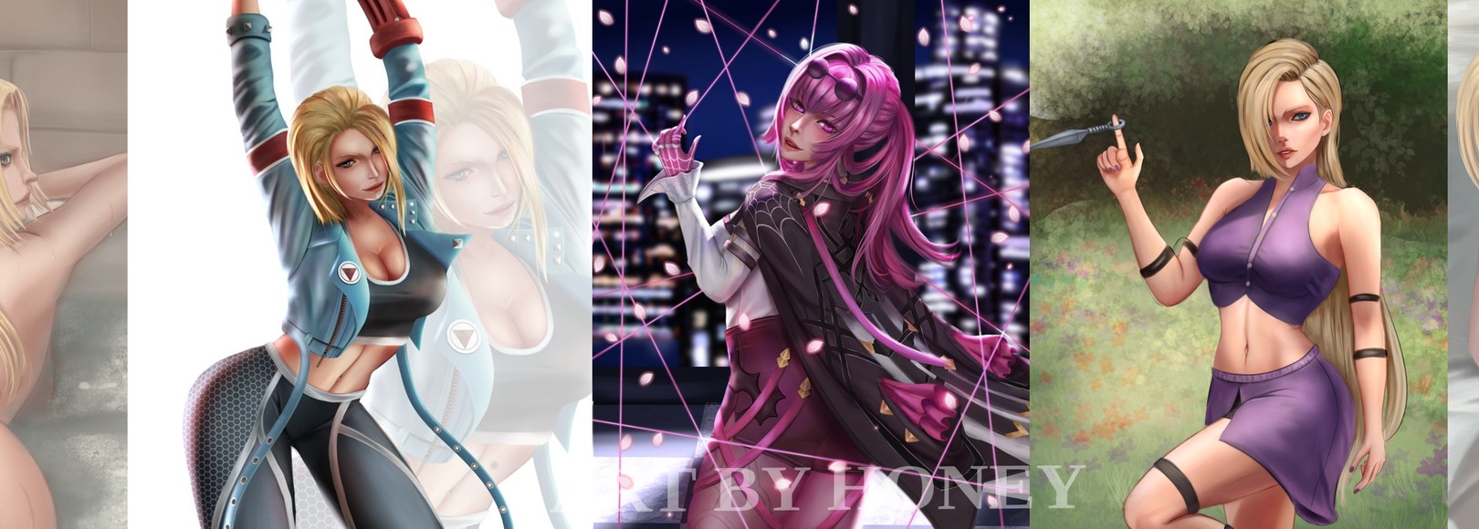 Fanbox banner for @honey