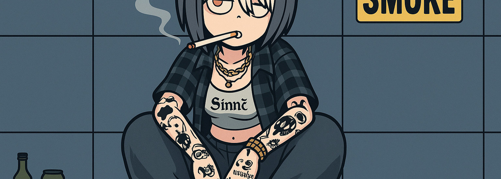 Fanbox banner for @smoke