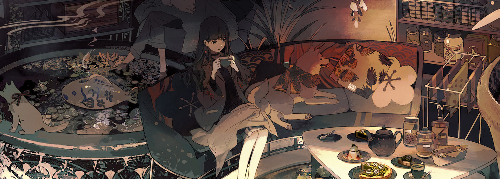 Fanbox banner for @kukka