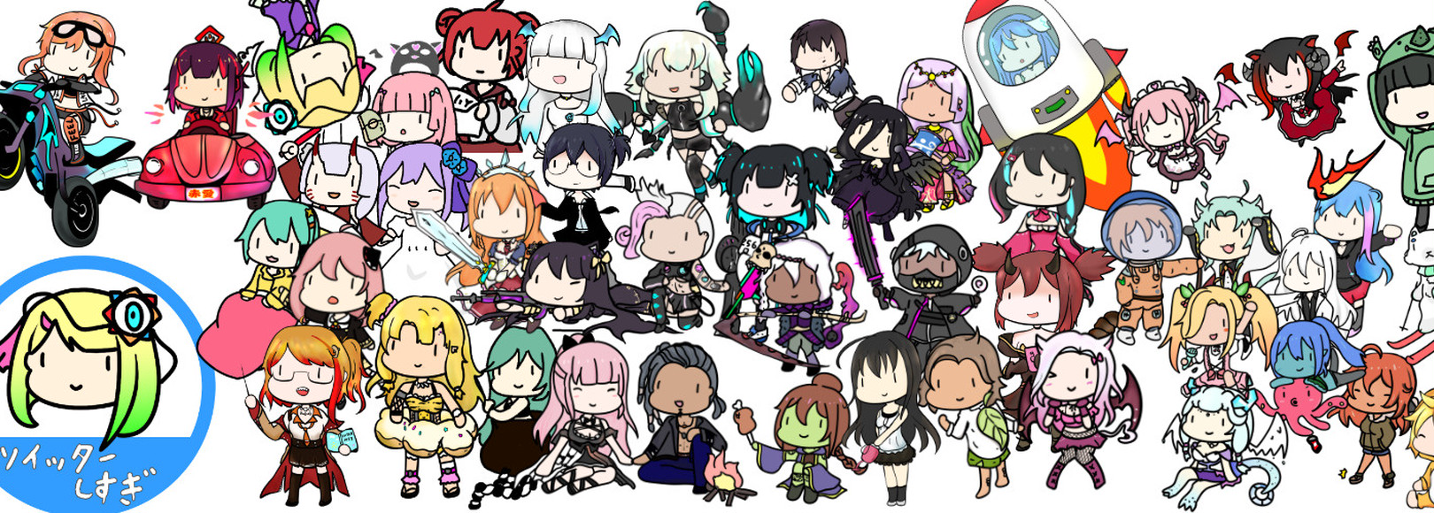 Fanbox banner for @meki