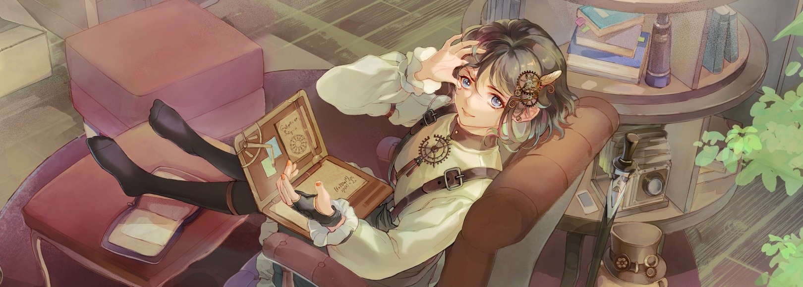 Fanbox banner for @sarasa