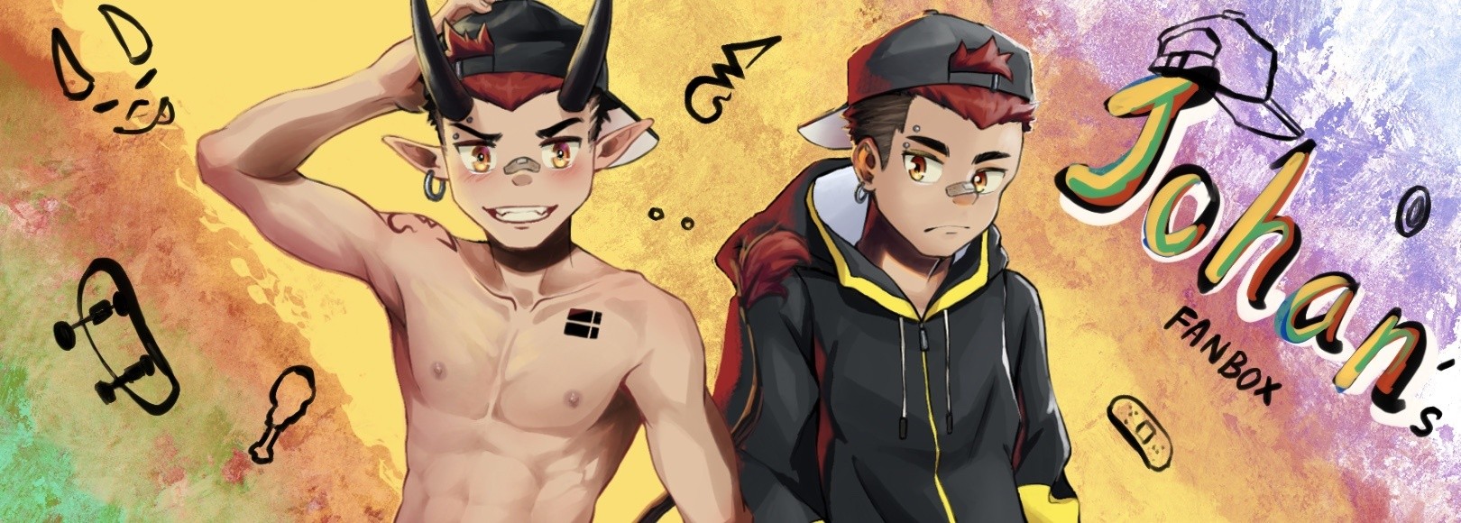 Fanbox banner for @johan
