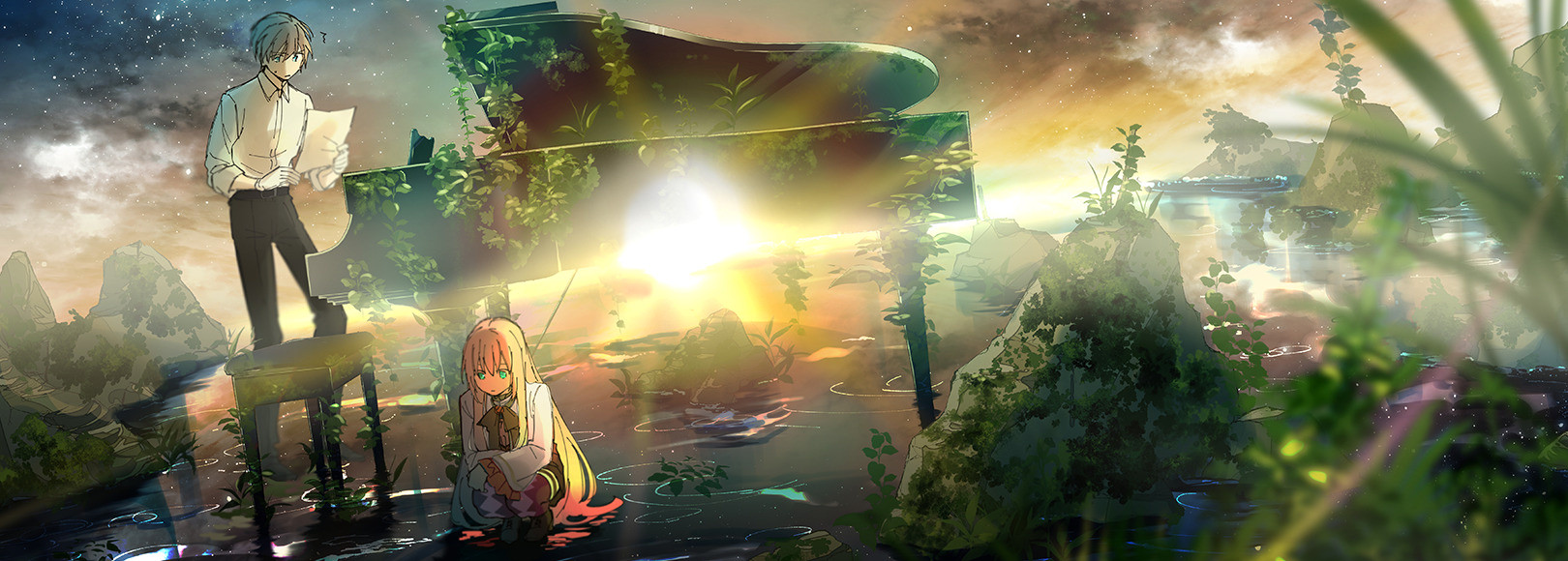 Fanbox banner for @wave